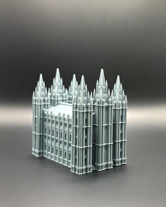 Salt Lake Temple – 3D Printed Resin Model Ornament